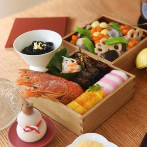 松屋漆器店 白木塗 タモ5.0二段重内朱