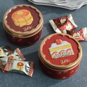 はじけるキャンディチョコレート ホットケーキ缶＆ショートケーキ缶／Mary Chocolate メリーチョコレート バレンタイン