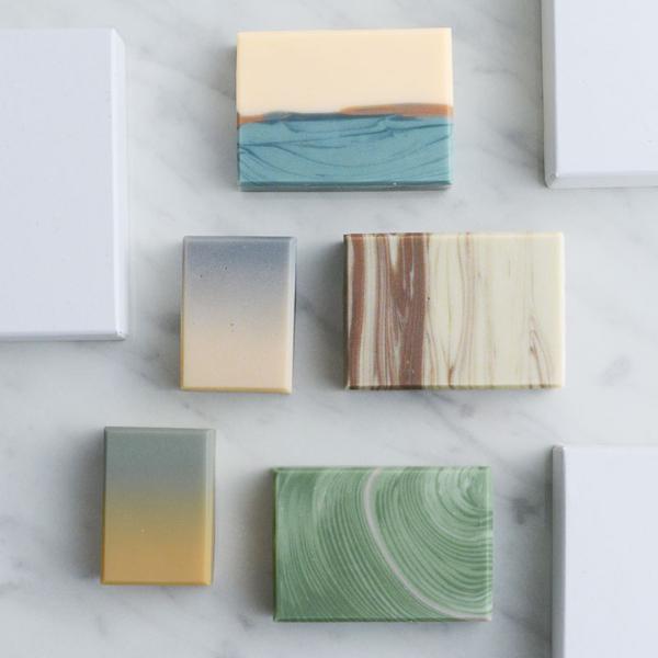 心と肌に寄り添うアートのような石鹸 固形石鹸 バーソープ／mue