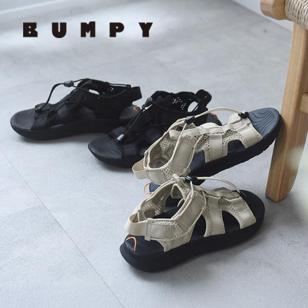 スポサン感覚で履ける 柔らかな履き心地 軽くて持ち歩きもしやすい BUMPY SPORTS リカバリーサンダル／バンピー
