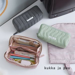 kukka ja puu ガバっと開く 整理しやすい ペンケース 筆箱 ふでばこ 大容量／クッカヤプー