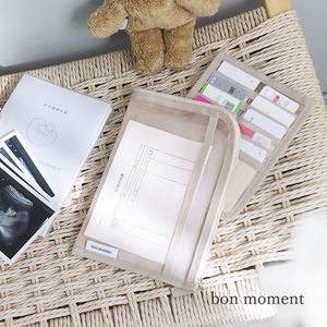 bon moment 中身が見やすい 軽量メッシュ お薬手帳ケース 母子手帳ケース／ボンモマン