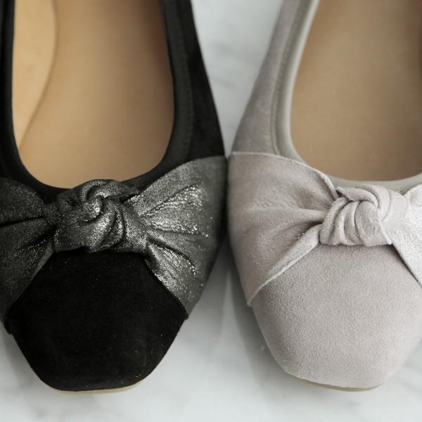 Above And Beyond フロントリボンフラットパンプス 60 Off 送料無料 アンジェ Web Shop 本店