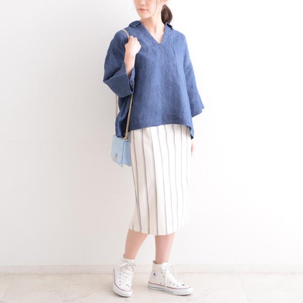 オーシバル リネン スキッパー シャツ Orcival Off アンジェ Web Shop 本店 オーシバル リネン スキッパー シャツ Orcival Off アンジェ Web Shop 本店
