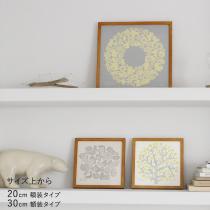 バーズワーズ シルクスクリーン 30 木製額装セット／BIRDS WORDS