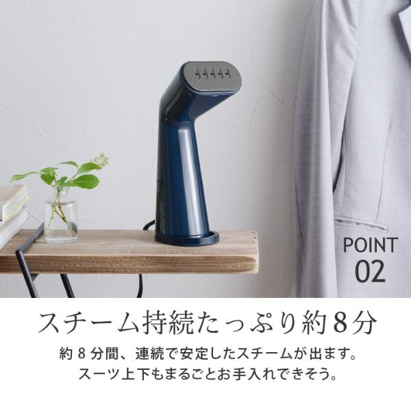 スタイルスチーマー D010／±0 プラスマイナスゼロ 衣類スチーマー 