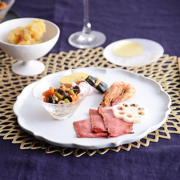 お正月 風花 250プレート／studio m スタジオエム ｜ アンジェ web