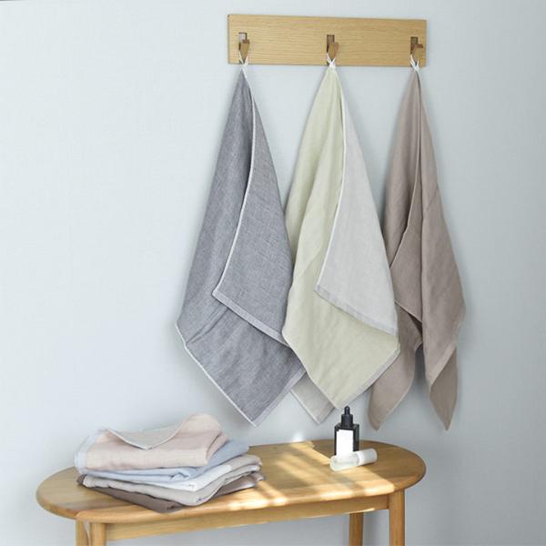 bon moment 【47×100cm】 かさばらない大人のミニバスタオル／ボンモマン 日本製