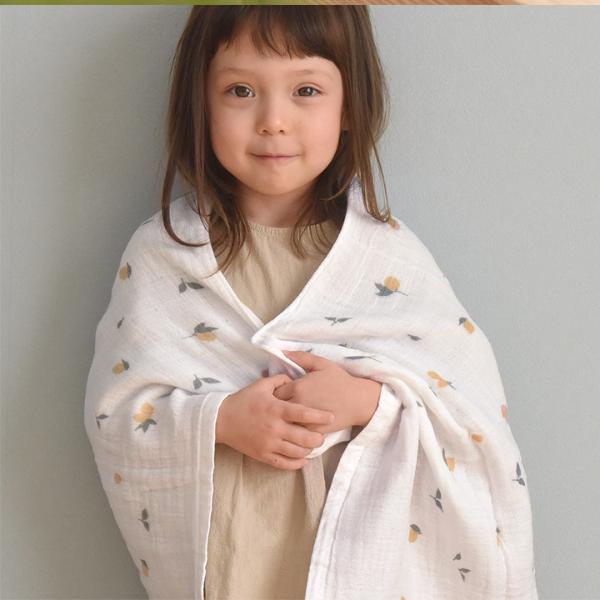 kukka ja puu 47×100cm ふんわり4重ガーゼ ミニバスタオル ガーゼ