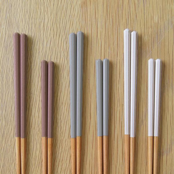bon moment 毎日使いたくなる 子ども用 八角箸 15cm 18cm 食洗機対応／ボンモマン