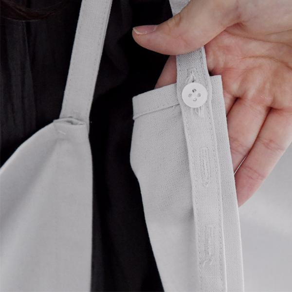 bon moment 軽くて疲れにくい シンプルエプロン／ボンモマン