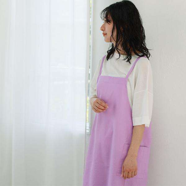 bon moment 軽くて疲れにくい シンプルエプロン／ボンモマン