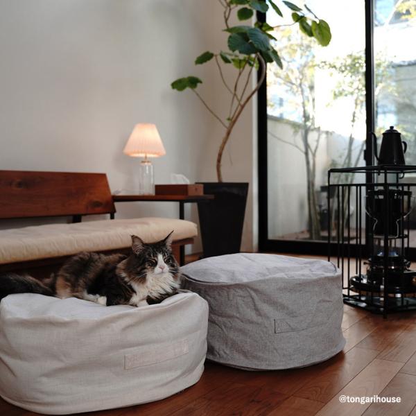 ZIP!』で話題】bon moment リビングクッションになる 掛け布団収納