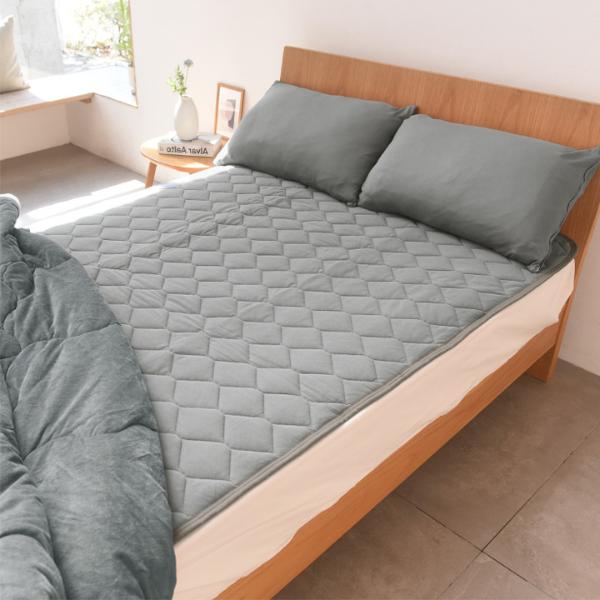 bon moment ドライコットン 敷きパッド ワイドキング 綿100