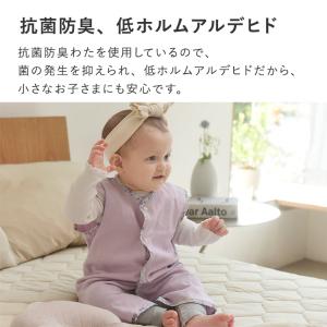 bon moment ドライコットン ボックスシーツ型 敷きパッド ダブル