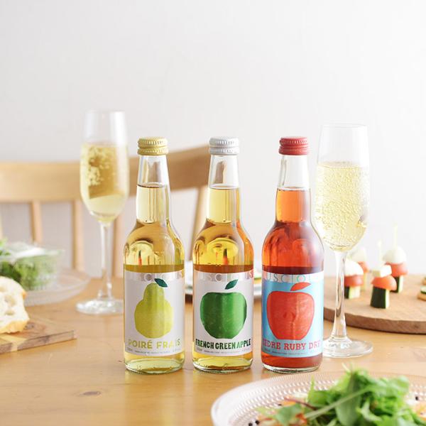 ラシャス／フルーツスパークリングワイン330ml 3種セット ｜ アンジェ