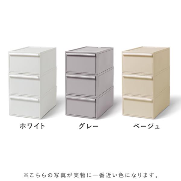 クローゼットシステム 収納ボックス M 3個セット 引出しタイプ【送料無料】 ｜ アンジェ web shop（本店）