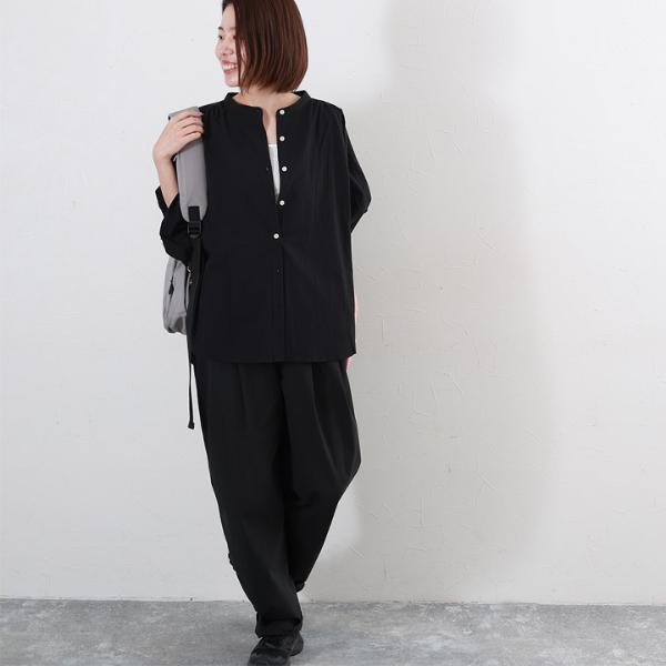 バンザイ ドルマン袖 コクーンシルエットブラウス／kauliina