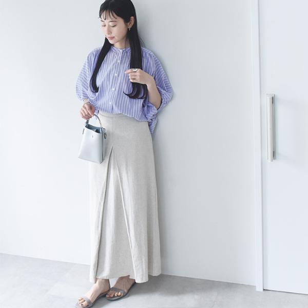 バンザイ ドルマン袖 コクーンシルエットブラウス／kauliina