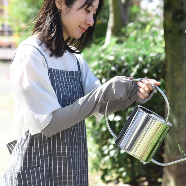bon moment 内側シルクの肌にやさしいアームカバー ロングタイプ 熱中