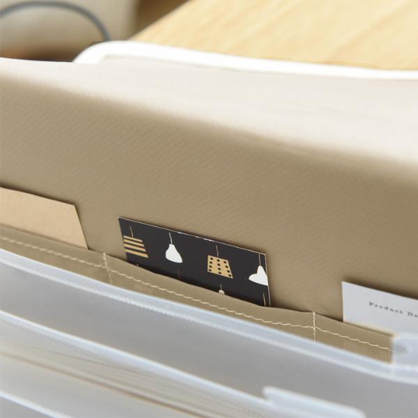 bon moment 【一緒に並べて整う】 がばっと開いて見やすい 書類収納