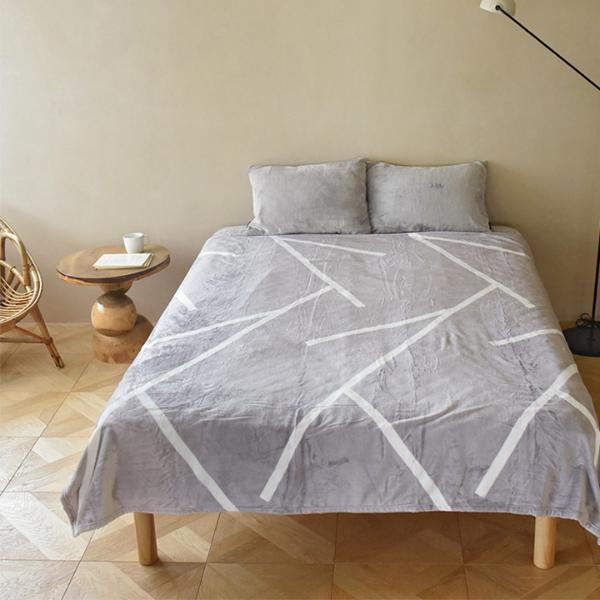 bon moment 伝説の毛布 ダブル マイクロファイバー 洗える／ボンモマン