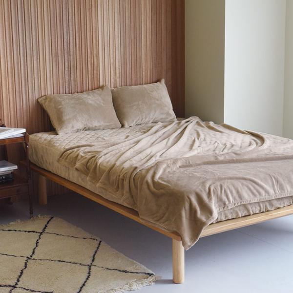 bon moment 伝説の毛布 ダブル マイクロファイバー 洗える／ボンモマン