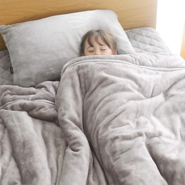 bon moment あったかさをためこむ6層毛布 ダブル エアロゲル入り