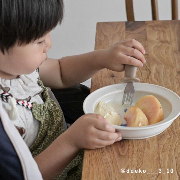 kukka ja puu すくいやすいうつわ 食器 プレート 16.5cm／クッカヤプー