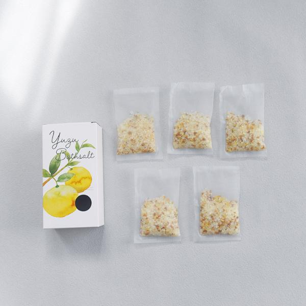 海塩とドライハーブを使ったバスソルト 入浴剤 5包入り ｜ アンジェ