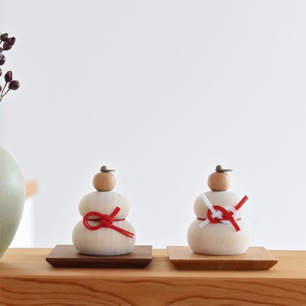 アンジェ別注】 hare 水引で結ぶ 小さな木の鏡餅 お正月 ｜ アンジェ
