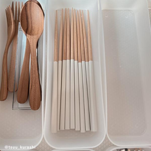 カラトリー10％OFFクーポン】bon moment 毎日使いたくなる 四角箸 食洗