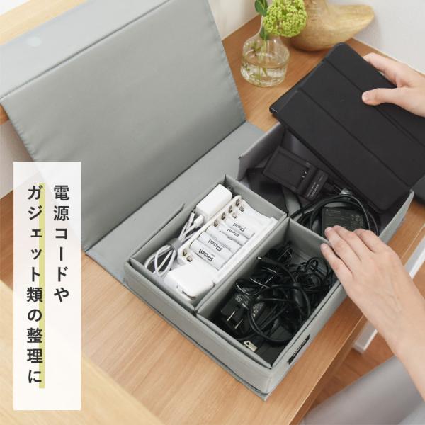 重厚で大変趣の御座います整理箱です。 Amazon｜SINO【5面開閉 収納ボックス 折りたたみ】全方向から