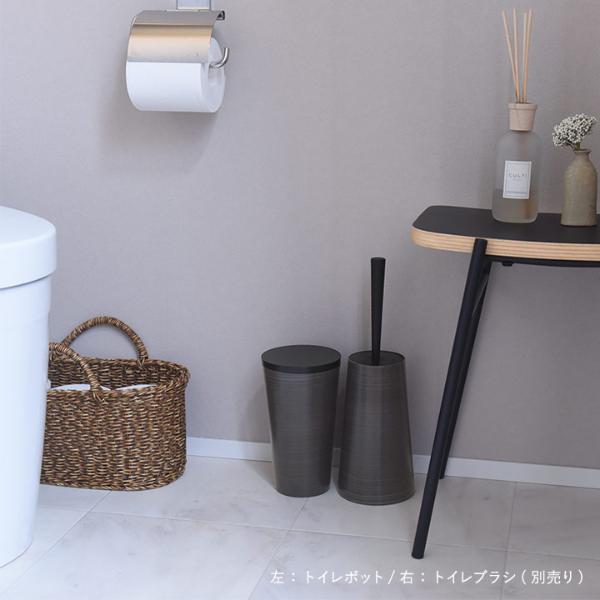 bon moment 職人が作る 木目塗り トイレポット