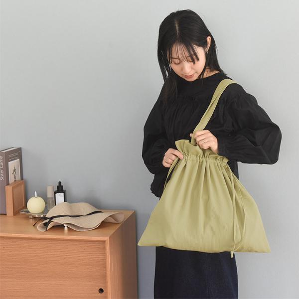 伊勢丹限定 GRINDLODGE boab ポーチ 巾着 works 肩掛け サコッシュ 