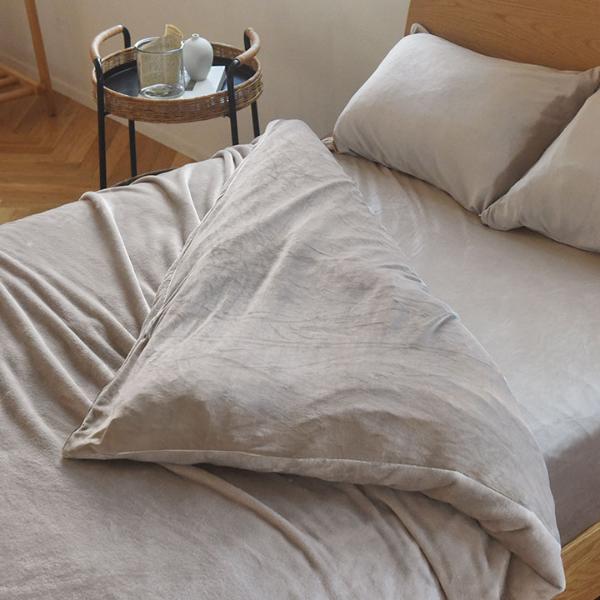 bon moment 布団を包める毛布 ダブル うっとりなめらかパフ