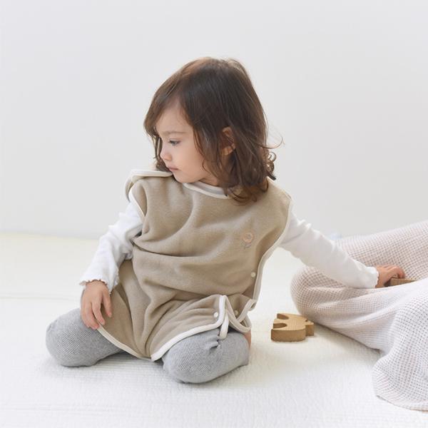 kukka ja puu 寝相が悪くても安心！ フリーススリーパー 横開きタイプ