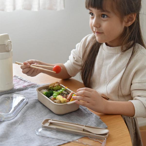 kukka ja puu 北欧カラーのお弁当箱 キッズ ランチボックス 480ml