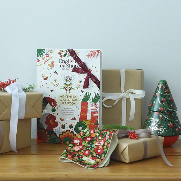 アンジェ限定】クリスマス リバティ ハンドタオル タナローンステッチ 