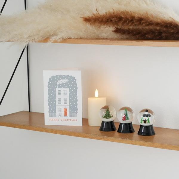 クリスマス パージー スノードーム／PERZY スノーグローブ（20％OFF