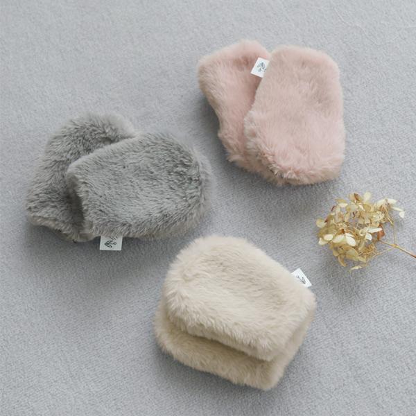 kukka ja puu 耳元あったか 自転車ヘルメット用 イヤーマフ 子供 防寒