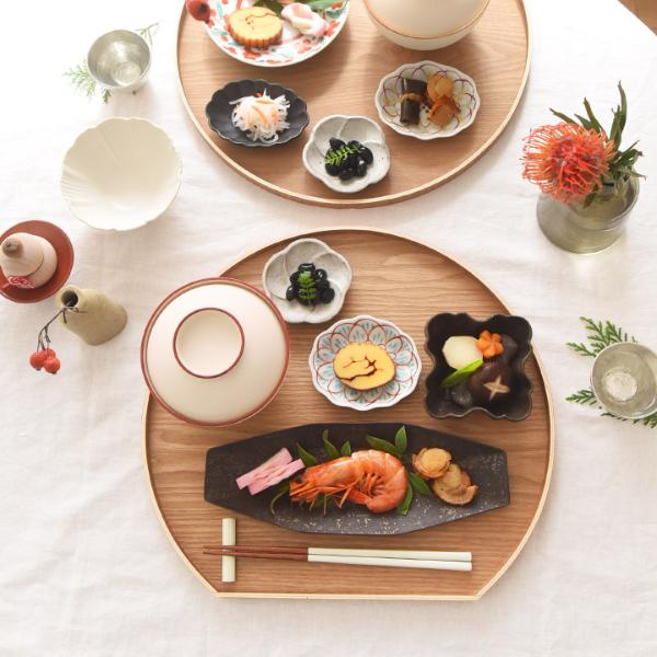 山中漆器　和モダン3段お重　お椀2膳セット売りお正月にいかがでしょうか❗️未使用 迎春の食卓に馴染む 蓋つき椀 雑煮椀 山中塗 お正月【7/10雑貨追加