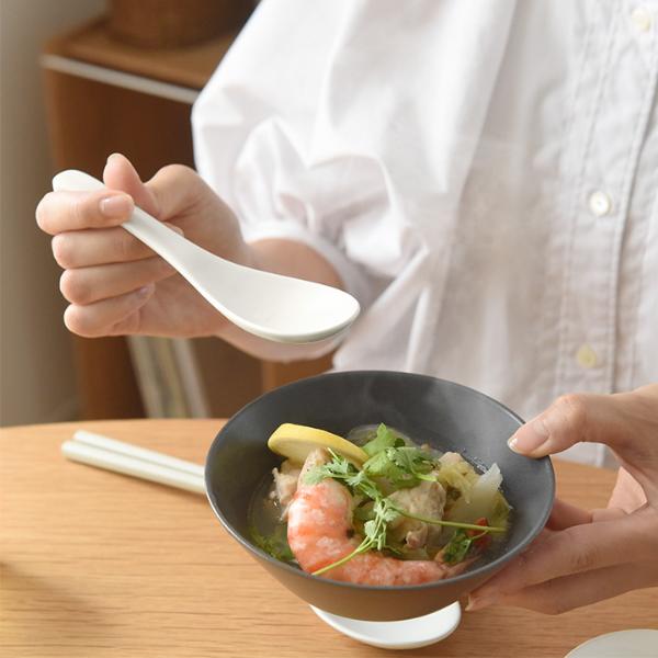 bon moment 毎日使いたくなる れんげスプーン 美濃焼／ボンモマン