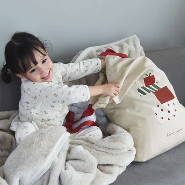 サンタキューピー kukka ja puu サンタ袋のような クリスマス ラッピング袋 特大