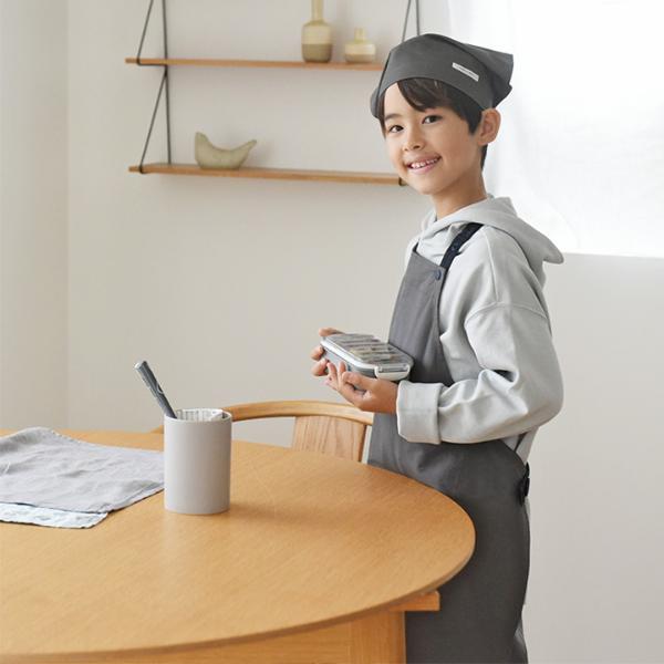 kukka ja puu キッズ エプロン 3点セット／クッカヤプー ｜ アンジェ