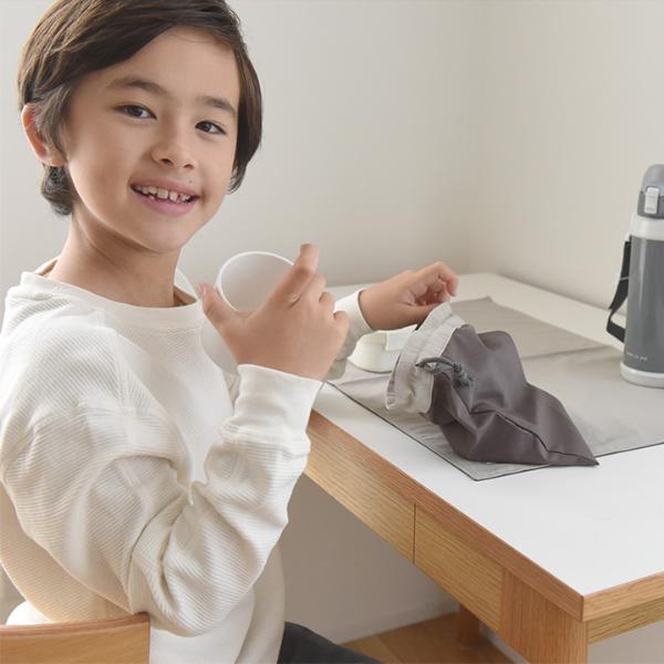 北欧シンプル無地】kukka ja puu 巾着袋 小 コップ入れ コップ袋 給食