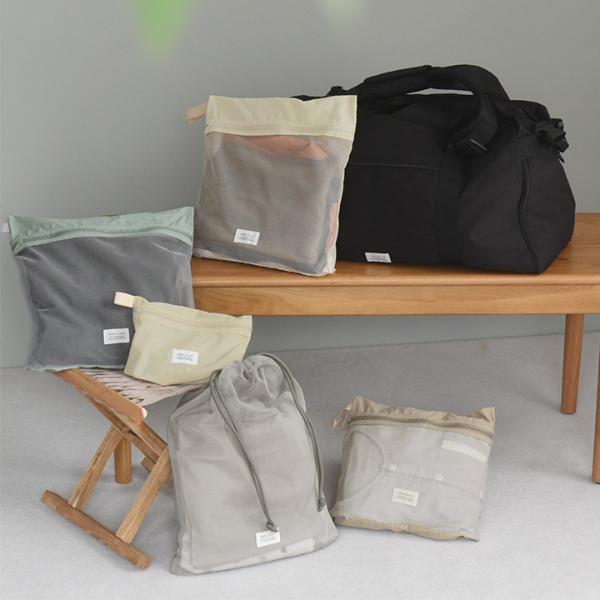 kukka ja puu 整理して仕分けられる トラベルポーチ5点セット