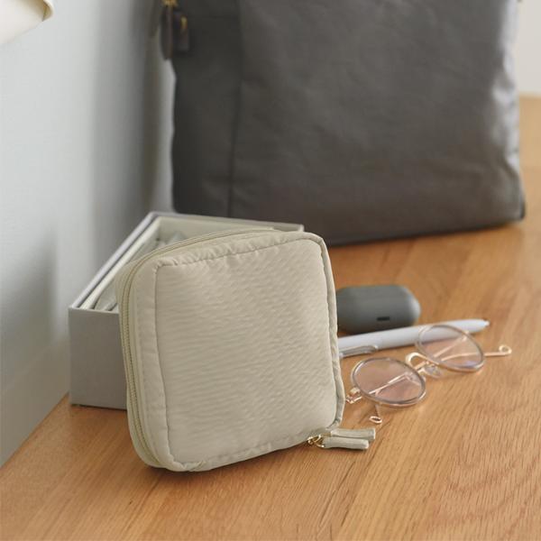 Mrs.まとめ買い ガジェットケース ポーチセット nahe ネーエ SOFT GADHED POUCH - L ソフトガジェットポーチ