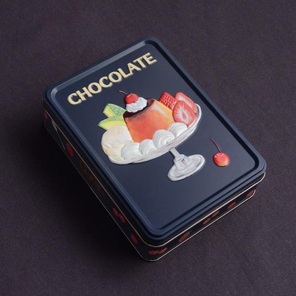 はじけるキャンディチョコレート プリンアラモード缶／Mary Chocolate