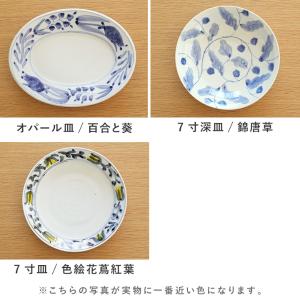 九谷青窯 横井佳乃 7寸皿／よこいよしの【送料無料】（30％OFF